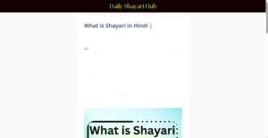 dailyshayarihub.com