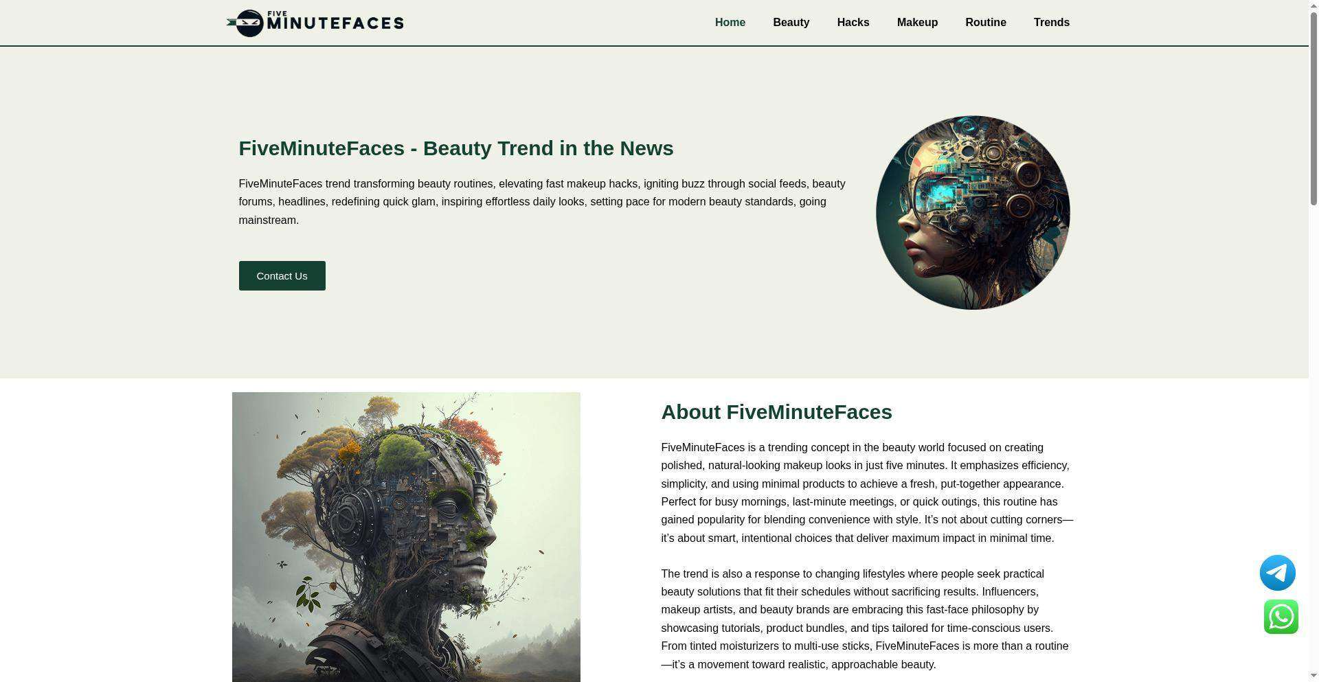 fiveminutefaces.com