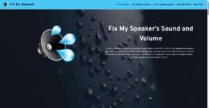 fixmyspeakersound.in