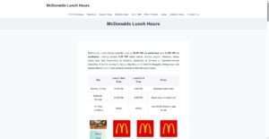 mcdonaldslunchhours.org