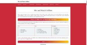 mixandmatchjollibee.com