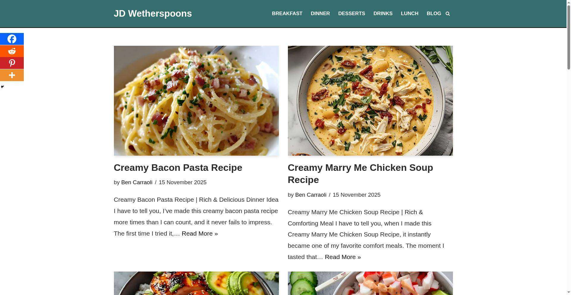 wetherspoonsmenu.co.uk