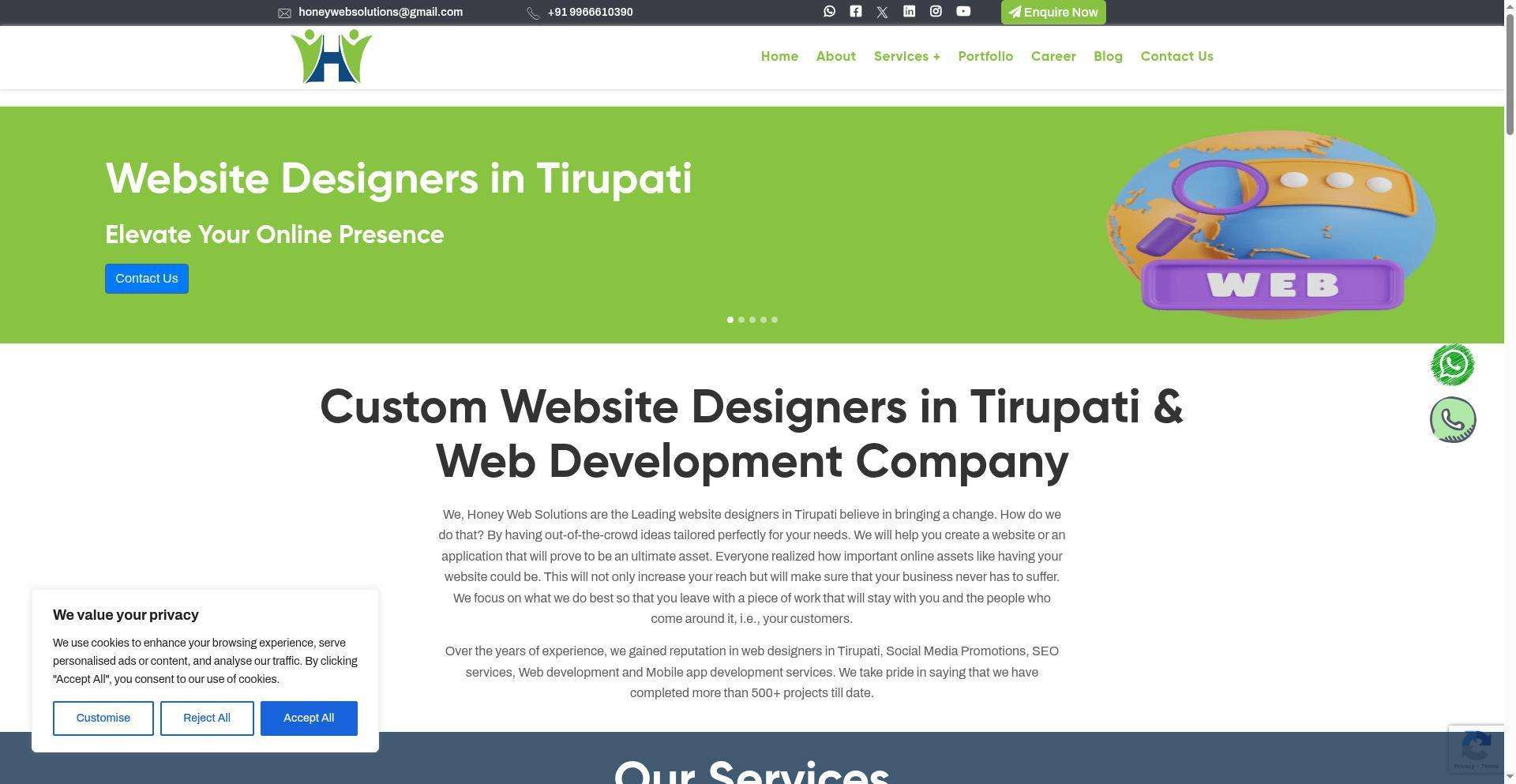 honeywebsolutions.com