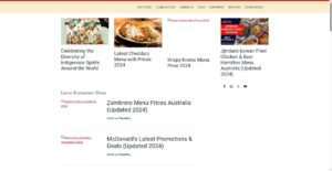 menuaustralia.com