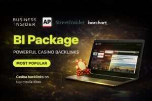 BI Package – Premium Casino Backlinks via Top Media Sites + Content
