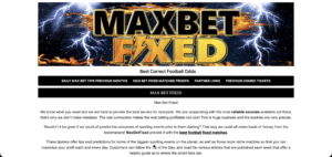 maxbetfixed.com
